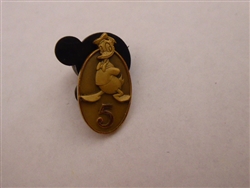 Disney Trading Pins 790 Cast Member Service Award Pin - 5 Years (Donald)