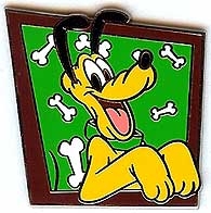 Disney Trading Pins Deluxe Pin Starter Set of 8 - Pluto