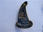 Disney Trading Pin 84672     WDI - Sorcerer Hats Mystery Pin Collection - Pirates of the Caribbean - Blue Bayou Swamp & House Boat