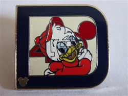 Disney Trading Pin 2011 Hidden Mickey Series - Classic 'D' Collection - Huey