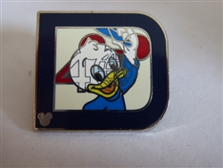 Disney Trading Pin 2011 Hidden Mickey Series - Classic 'D' Collection - Dewey