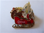 Disney Trading Pins  87347 WDW - Mickey's Very Merry Christmas Party 2011 - Boxed Set - Santa Claus with Cinderella Castle (Completer) ONLY