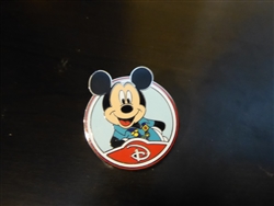 Disney Trading Pin 88455: WDW - Mystery Collection - Circle Icon 'D' - Mickey Mouse Only