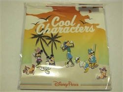 Disney Trading Pin Cool Characters - 7 Mini-Pin Collection
