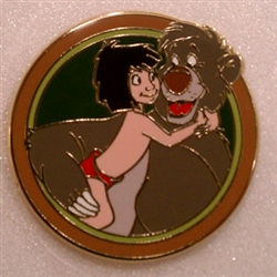 Disney Trading Pin 90194: Disney's Best Friends - Mystery Pack - Baloo and Mowgli