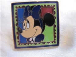 Disney Trading Pin 909: Minnie Framed Stamp