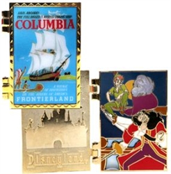 Disney Trading Pin DLR - Attraction Posters - Columbia