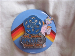 Disney Trading Pins 92483: Epcot 30th Anniversary Figment Pin And Button Set