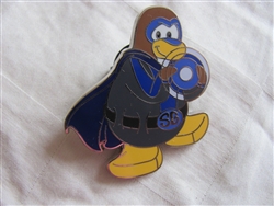 Disney Trading Pin 93202: Disney Club Penguin - Mystery Series 2 - Super Hero Penguin ONLY