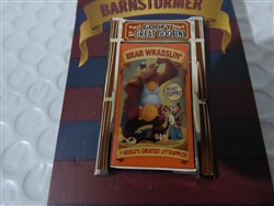 Disney Trading Pin 93497: WDW - Barnstormer Reveal/Conceal Mystery Collection - Bear Wrasslin' Poster
