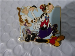 Disney Trading Pin 93510: WDW - Barnstormer Reveal/Conceal Mystery Collection - Tiger Juggling Goofy & Monkey