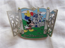 Disney Trading Pin  93672: WDW - Castle Gates - Mickey Mouse