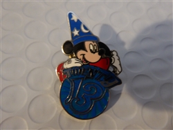 Disney Trading Pins 93920: 2013 Mini-Pin Set - Sorcerer Mickey Mouse ONLY