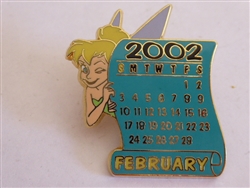 Disney Trading Pin 12 Months of Magic Calendar February / Tinker Bell