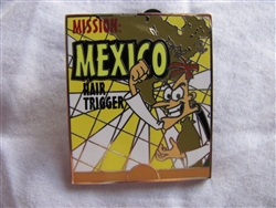 Disney Trading Pin 94122: WDW - Agent P's World Showcase Adventure Mystery Collection - Dr. Doofenshmirtz Mexico ONLY