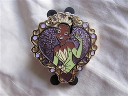 Disney Trading Pin 94257: Storybook Princess - Princess Hearts - Tiana ONLY