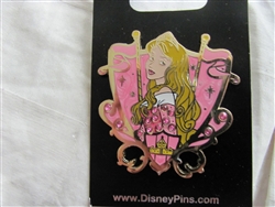 Disney Trading Pin 94264: Princess Jeweled Crest - Aurora