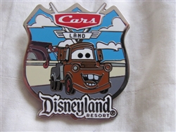 Disney Trading Pins 94835: DLR - AAA Travel Company - Cars Land GWP - Tow Mater 2013