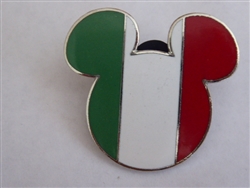 Disney Trading Pin 956: Epcot World Showcase - Mickey Head & Ears (Italy)