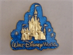 Disney Trading Pin 95635: WDW - Castle Glitter Cloud Logo