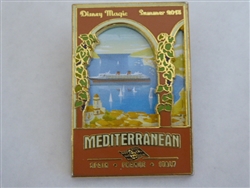 Disney Trading Pin 95638 DCL - Mediterranean 2013 - Logo