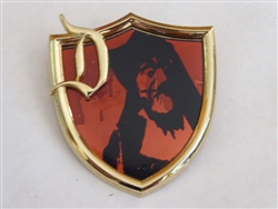 Disney Trading Pin 95794: DLR- Surprise Pin Series - Crest Collection - Captain Hook
