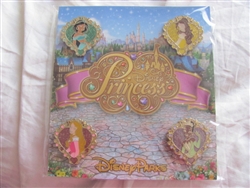 Disney Trading Pin 96322: Storybook Princess - Princess Hearts Booster Pack