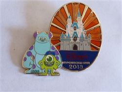 Disney Trading Pins 96770 Disney Visa© Cards from Chase- Cardmember Exclusive 2013 - Mike, Sulley & Castle