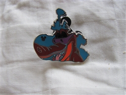 Disney Trading Pin 97203: WDW - 2013 Hidden Mickey Series - Park Icons with Disney Characters - Typhoon Lagoon & Lagoona Gator