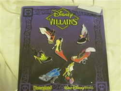 Disney Trading Pin 97736: Villain Shoes Mini-pin Set