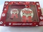 Disney Trading Pins  99675 DLR - Cars Land Happy Holidays 2013 - Annual Passholder Ornament & Pin Set