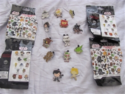 Disney Trading Pin Cute Star Wars Stylized Mystery Pack complete set of 13 pins