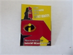 Disney Trading Pin Mr Incredible Poster Heroes vs Villains