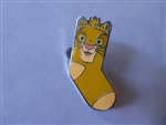 Disney Trading Pin HKDL - Simba - Sock - Pin Trading Carnival