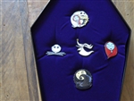 Disney Trading Pin Loungefly The Nightmare Before Christmas Enamel Pin Gift Set