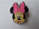 Disney Trading Pin Monogram Minnie Mouse Head