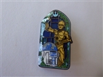 Disney Trading Pin Star Wars Stained Glass Portrait - R2-D2 and C-3PO