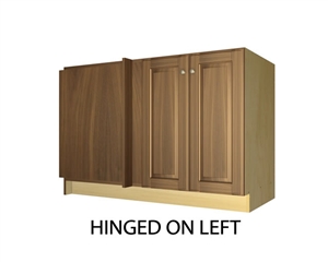 2 door blind corner base cabinet hinged left