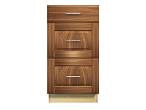 3 drawer base cabinet