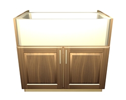 2 door farm sink base cabinet