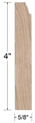 Base Molding (4" Ogee)