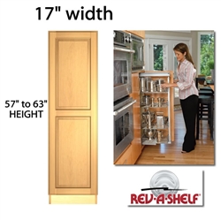 Pullout Pantry Cabinet 17" wide (5750 series)