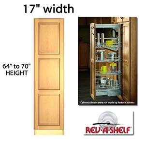Pullout Pantry Cabinet 17" wide (5758 series)