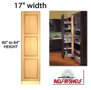 Pullout Pantry Cabinet 17" wide (5773 series)