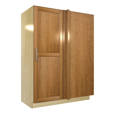 1 door blind corner TALL cabinet (RIGHT side hinged with integrated filler)