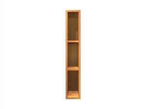 0 door SLIM exposed interior wall cabinet (interior will the match wood type and finish chosen for the face of the cabinet)