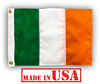 12" x 18" Ireland Irish Flag (Sewn Stripes) - Outdoor Nylon