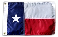 12" x 18" Texas Flag - Nylon