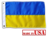 12"x18" Ukraine Flag - Nylon