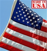 2 1/2' x 4' US Titan Nylon flag